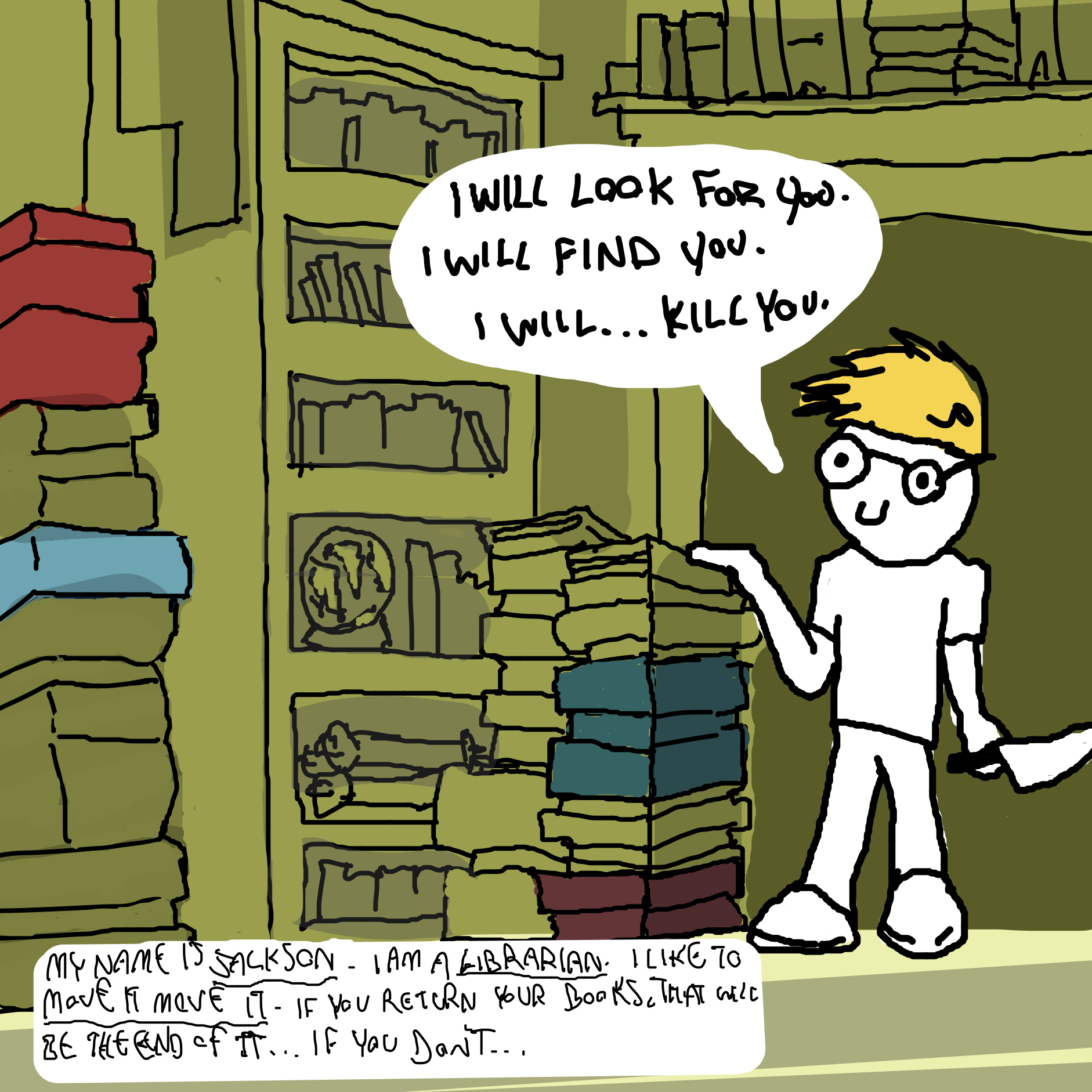  - Online Drawing Game Comic Strip Panel by Painovoima