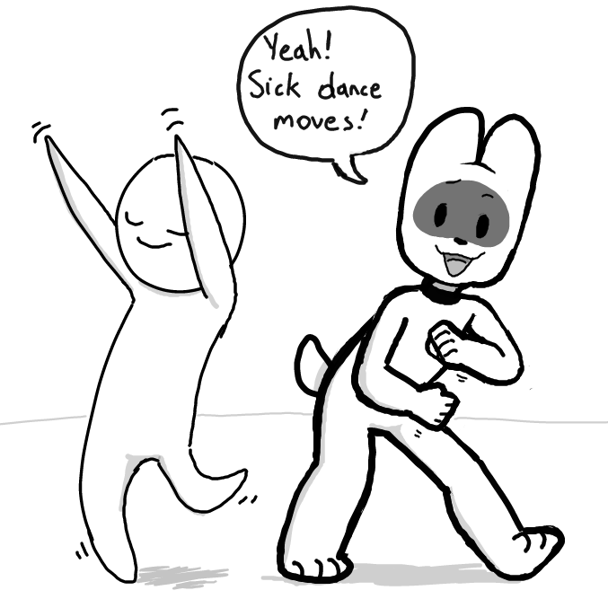  - Online Drawing Game Comic Strip Panel by Sluggishfella