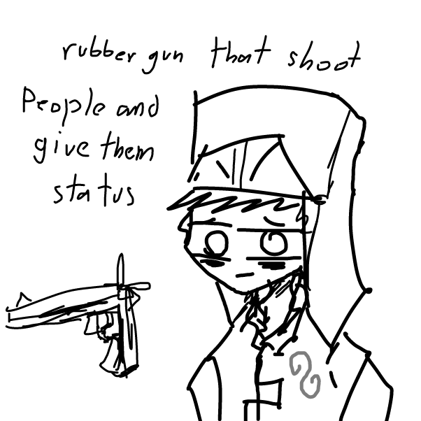 Drawing in some jojo(kinda) knock off character design by FifaSam