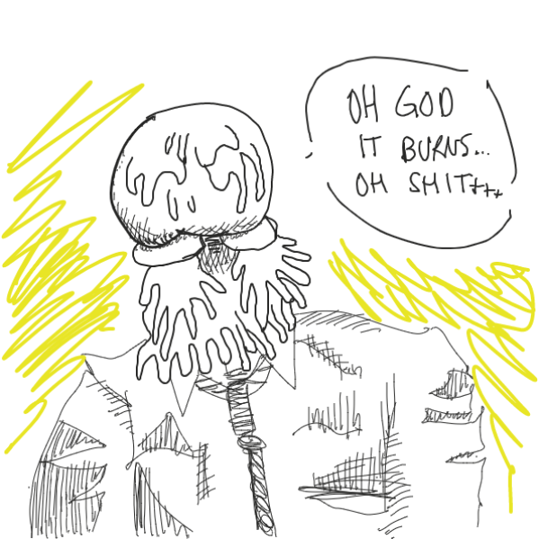 gets lit - Online Drawing Game Comic Strip Panel by Southern Boulevard