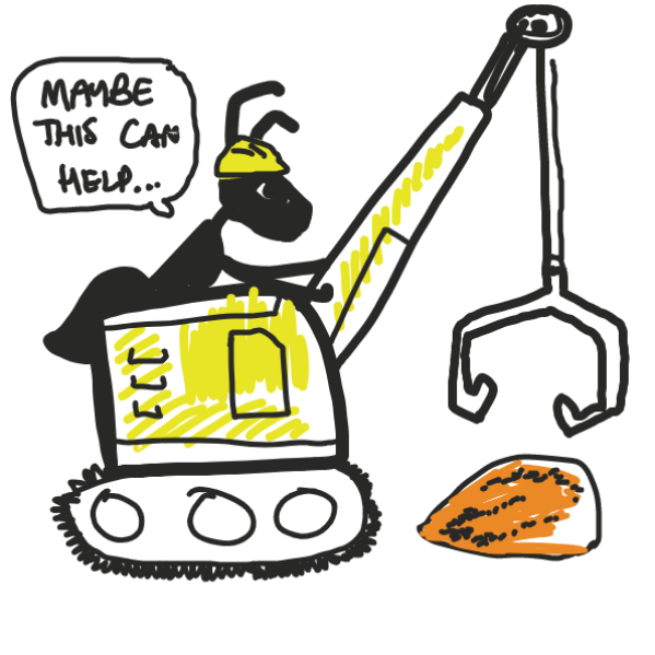 archibald brings in some heavy machinery - Online Drawing Game Comic Strip Panel by Southern Boulevard