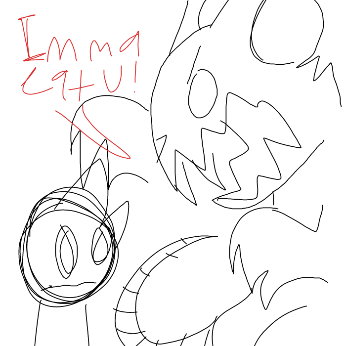  - Online Drawing Game Comic Strip Panel by OneWithTheShadows