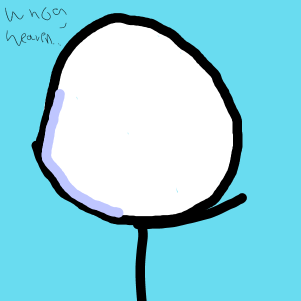 Text is a little small "Whoa, Heaven.." - Online Drawing Game Comic Strip Panel by Z.The.Comic