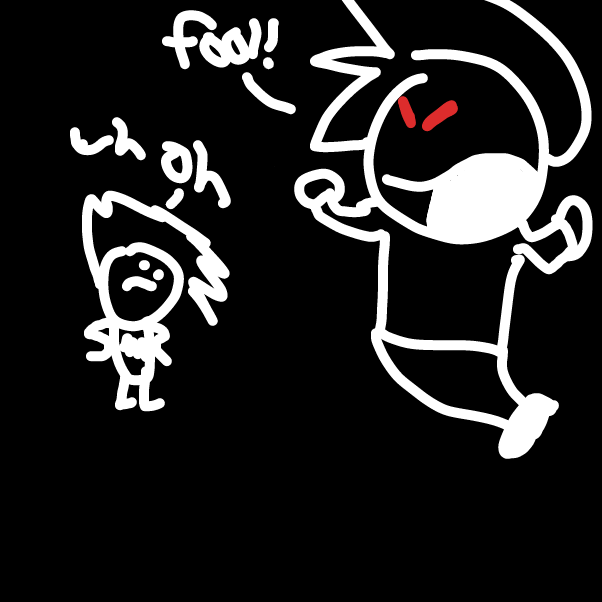 BACK DEMON! - Online Drawing Game Comic Strip Panel by Z.The.Comic