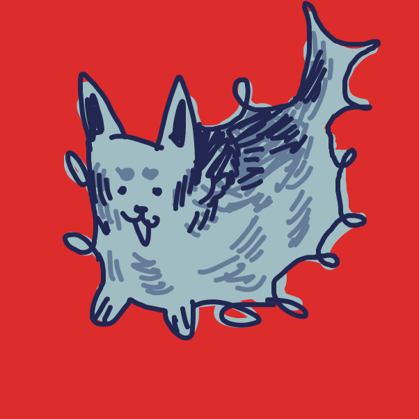 Drawing in cat jam by Chumky