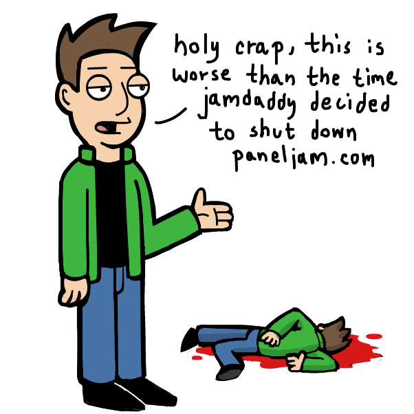 Somebody had to. Also, this was surprisingly difficult to draw and idk why - Online Drawing Game Comic Strip Panel by 🔲