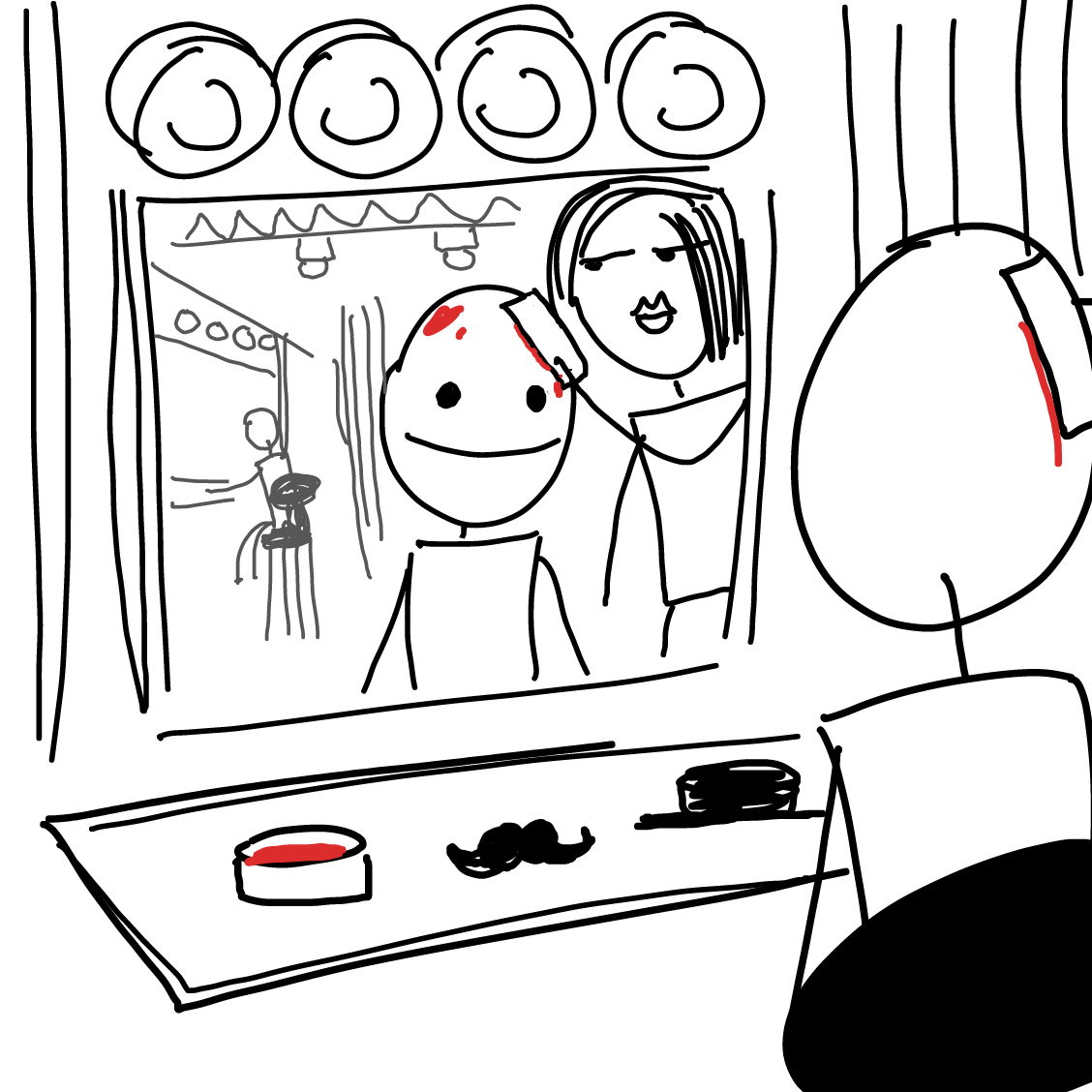 Drawing in idk by Pax