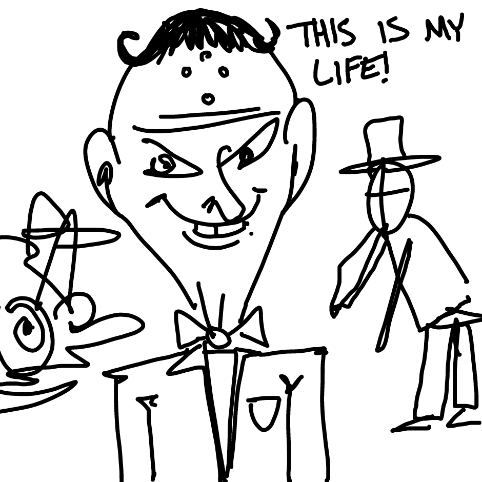 Drawing in the end by Pax