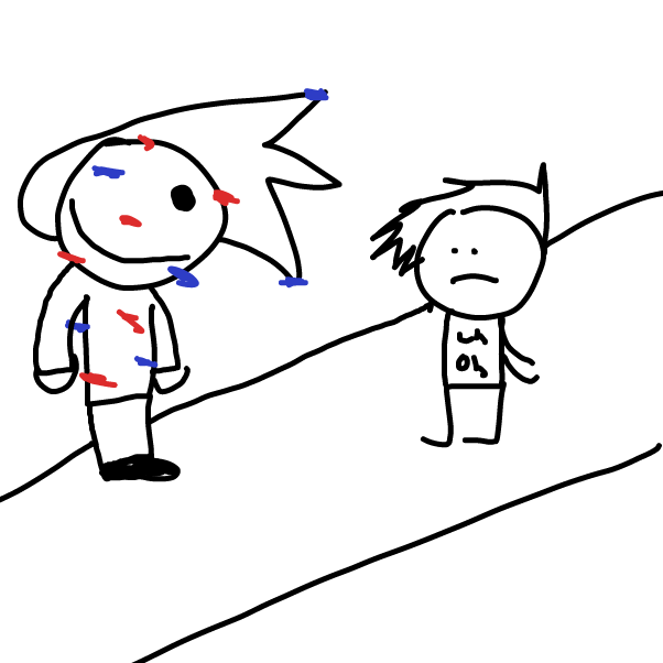 ITS THE GLITCH FROM JIM! - Online Drawing Game Comic Strip Panel by Z.The.Comic