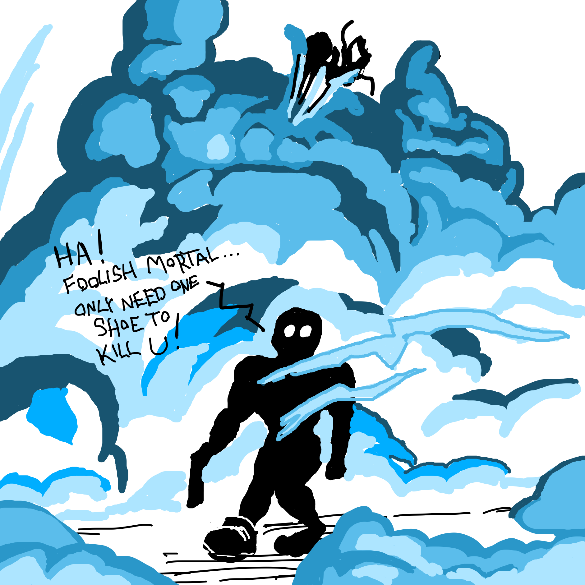  - Online Drawing Game Comic Strip Panel by Painovoima