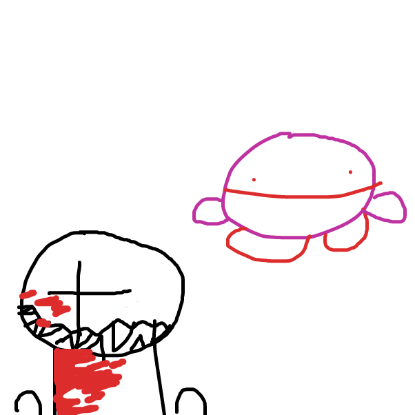 Drawing in wtf kirby by neonfish (inactive)