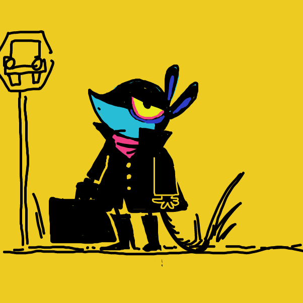 Drawing in stimmy by Chumky