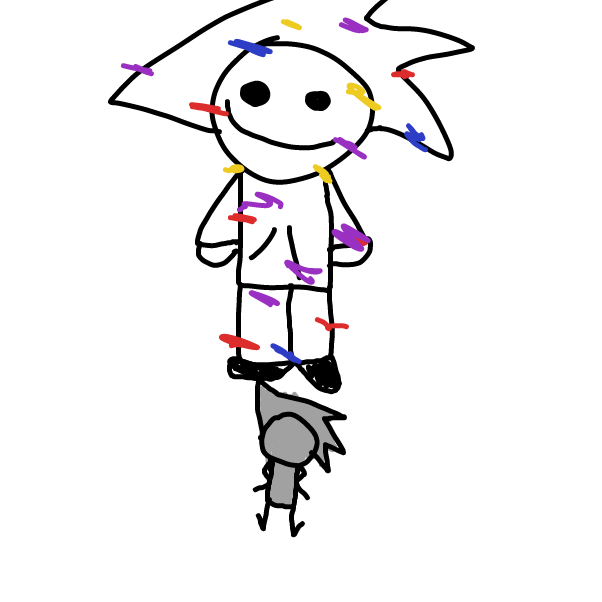 No reply - Online Drawing Game Comic Strip Panel by Z.The.Comic