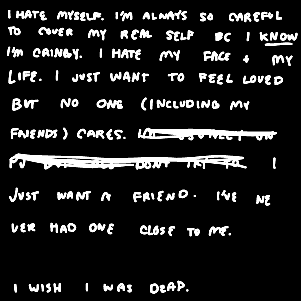 Liked webcomic I hate myself to a large degree.