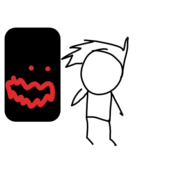He ded - Online Drawing Game Comic Strip Panel by Z.The.Comic