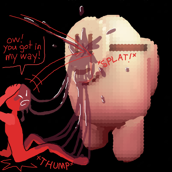 hit at high speed - Online Drawing Game Comic Strip Panel by Chepley