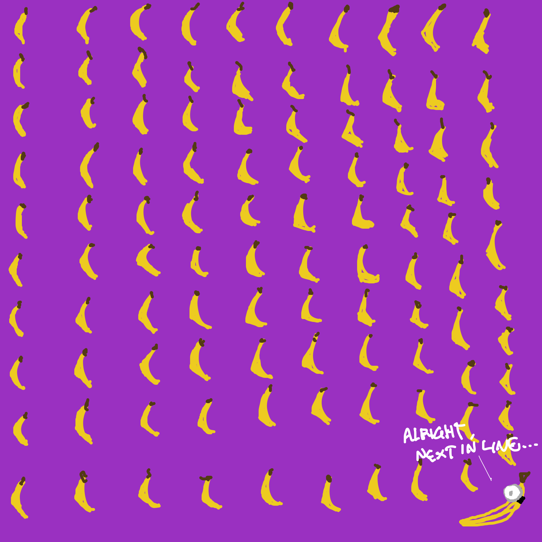 Congratulations banana doc!  - Online Drawing Game Comic Strip Panel by Painovoima