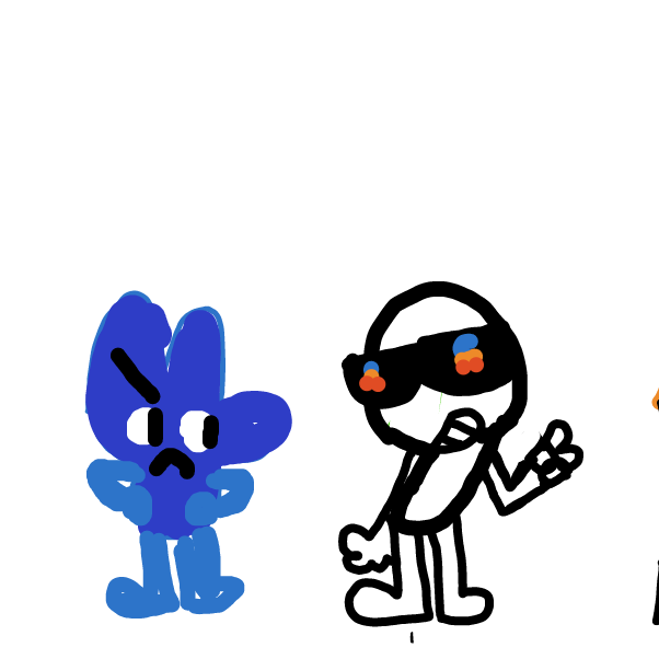 Drawing in BFB four by n0t.gloomy.cat