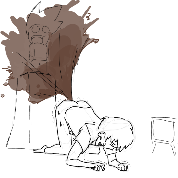 Drawing in The Funeral by DiarrheaSmoothie16