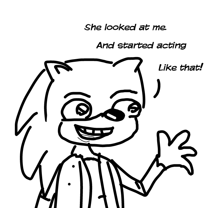 Drawing in Riq's confused adventure by Drawception D