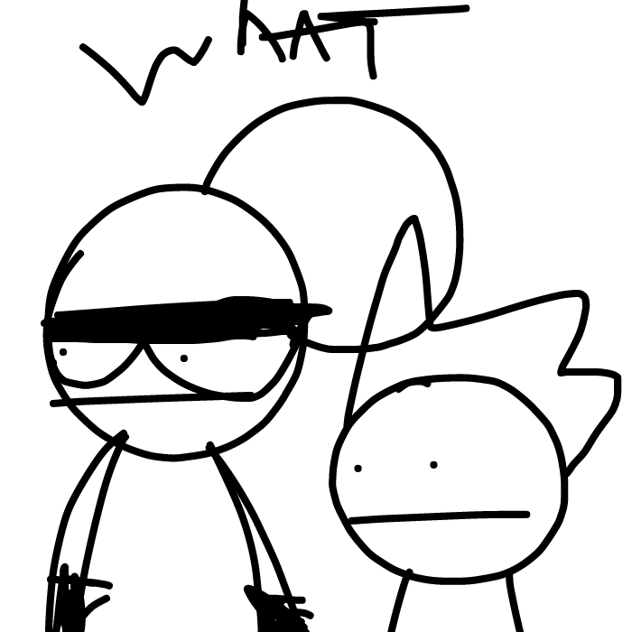Drawing in Riq's confused adventure by RiqTheEpic