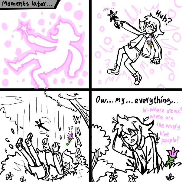  - Online Drawing Game Comic Strip Panel by SeanTrunks