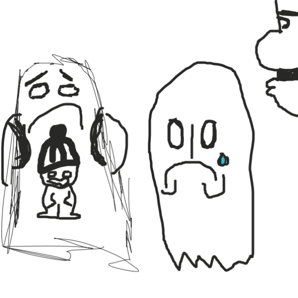 MUSTACHED MAN WHO LOOKS LIKE MARIO APPEARS - Online Drawing Game Comic Strip Panel by TheYellowMan