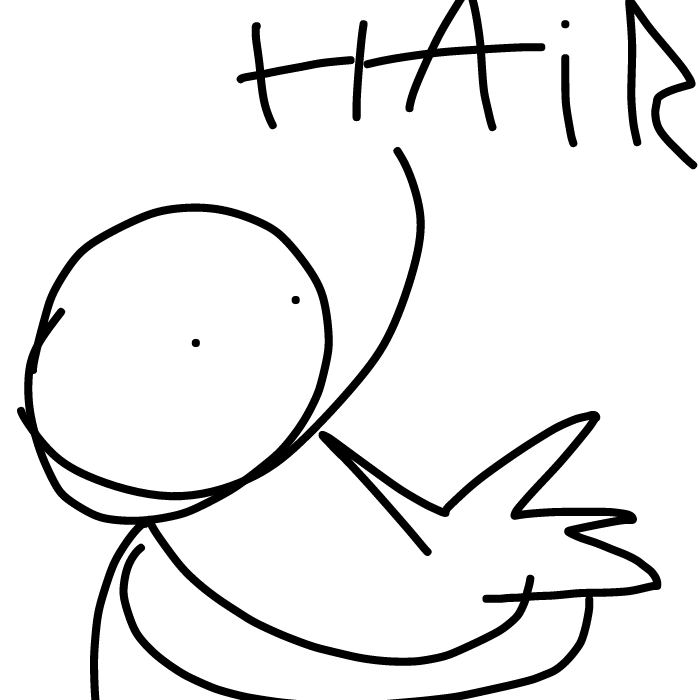 Hair - Online Drawing Game Comic Strip Panel by RiqTheEpic