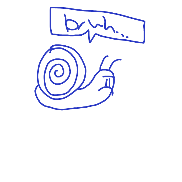 WHOA, THOSE SNAILS R FAST - Online Drawing Game Comic Strip Panel by Z.The.Comic