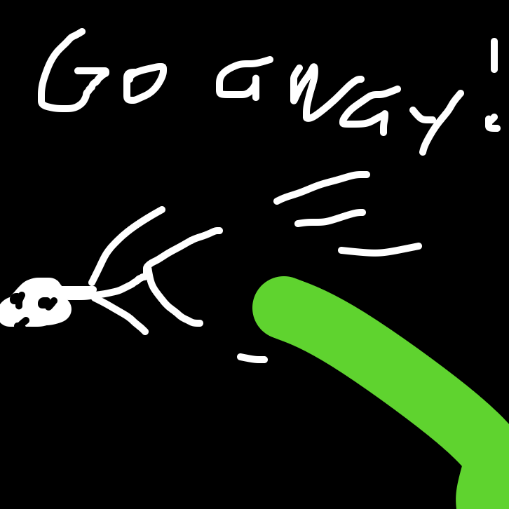 Drawing in Don’t run by Turkeysandwicj