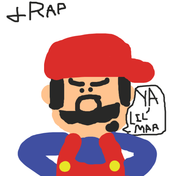 Lil' Mar in the HOUSE. WOOT WOOT. YEET. - Online Drawing Game Comic Strip Panel by TheYellowMan