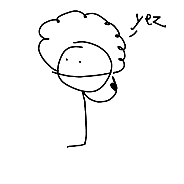 He haz hair - Online Drawing Game Comic Strip Panel by Z.The.Comic