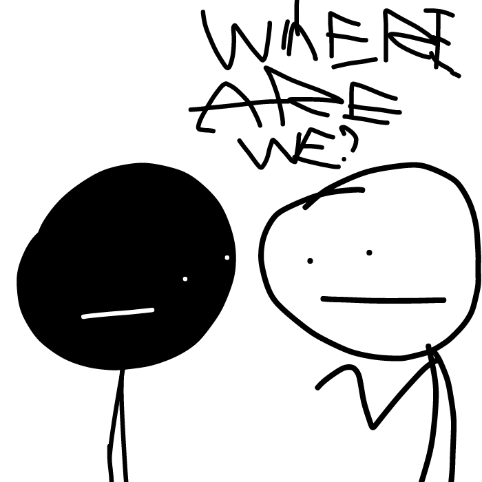 (The end is near....-) make them finding something i dont have ideas rn lol - Online Drawing Game Comic Strip Panel by RiqTheEpic