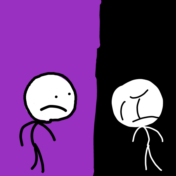 Drawing in Try and wiggle out of the monster’s hand by RiqTheEpic