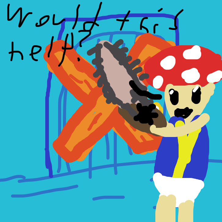 Drawing in lets sit and rest by Turkeysandwicj