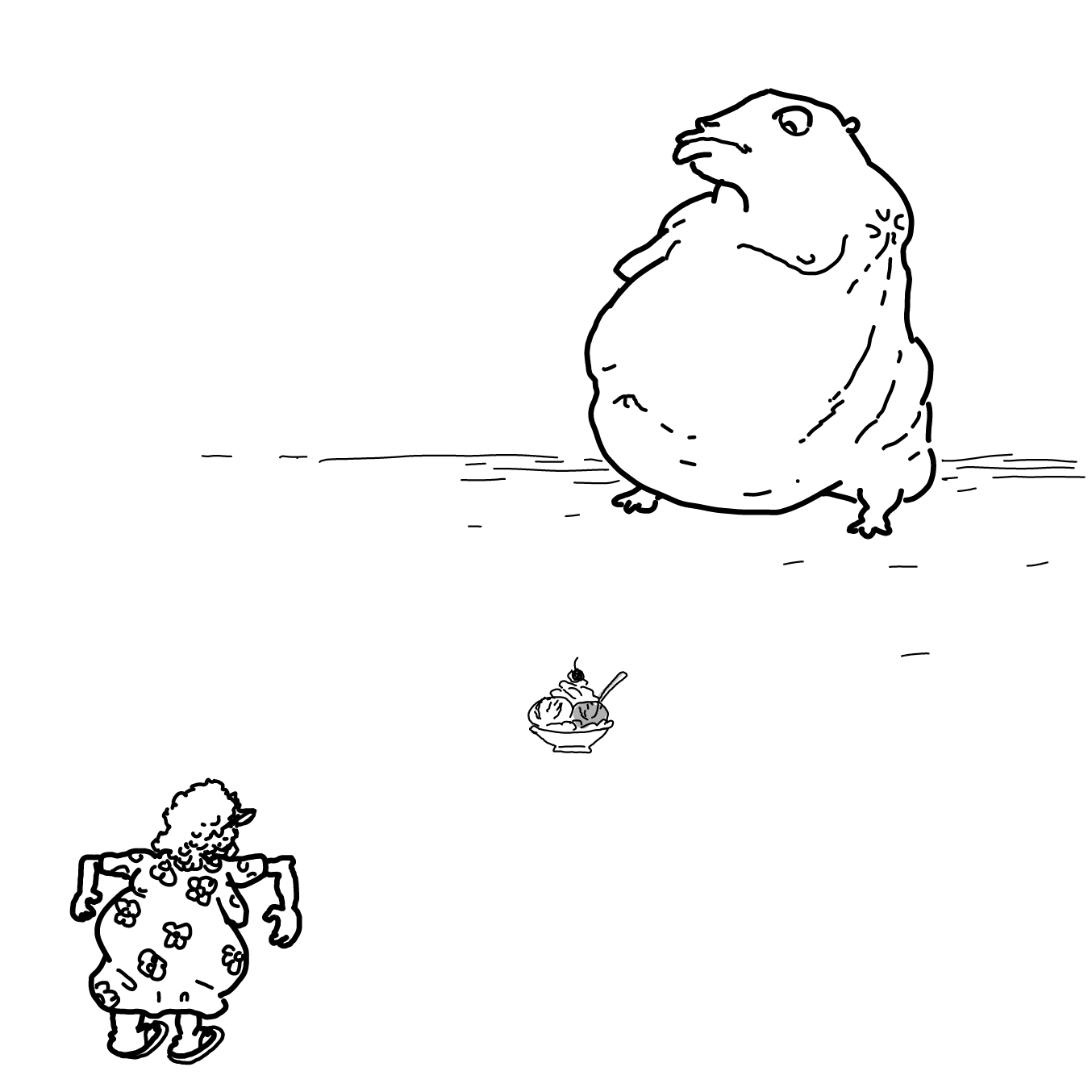  - Online Drawing Game Comic Strip Panel by Wizard Croissant