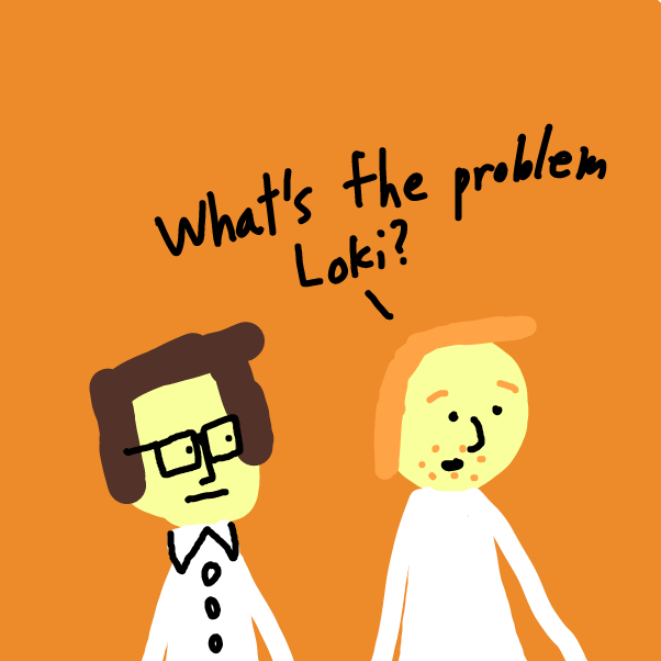 Drawing in L&M Show's scariest scene by JD145