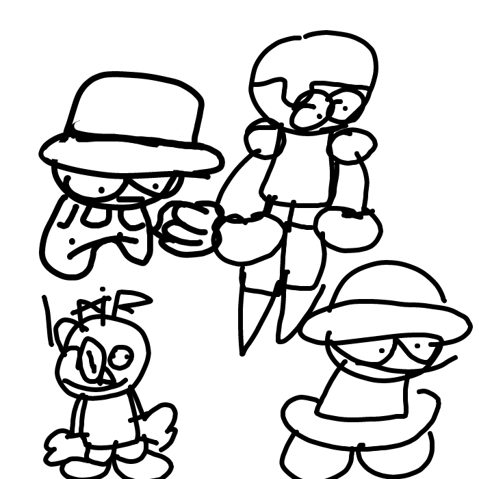 Bet that you guys are gonna draw them so bad or someone is gonna not even continue with them - Online Drawing Game Comic Strip Panel by RiqTheEpic