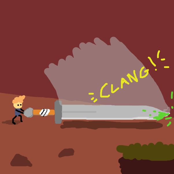 Drawing in op swords/daggers? by SuperIced3