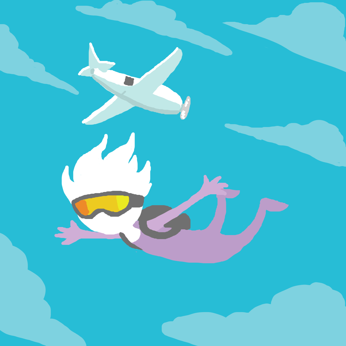  - Online Drawing Game Comic Strip Panel by Electra