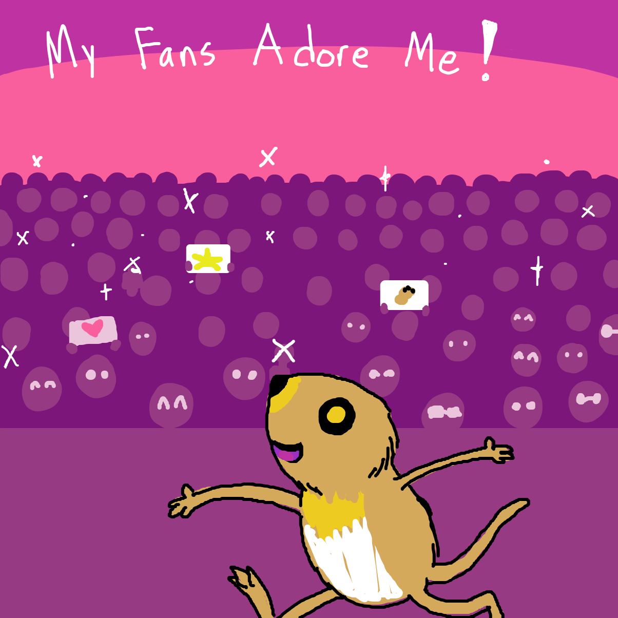  - Online Drawing Game Comic Strip Panel by Electra