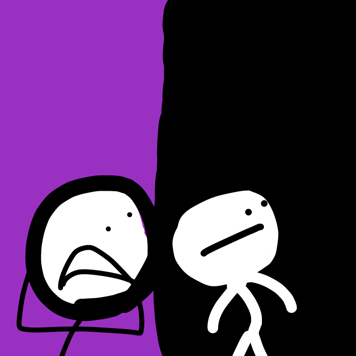 Drawing in Grab his hand by RiqTheEpic