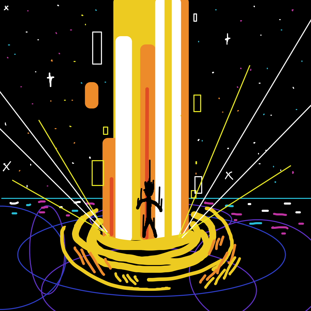  - Online Drawing Game Comic Strip Panel by Electra