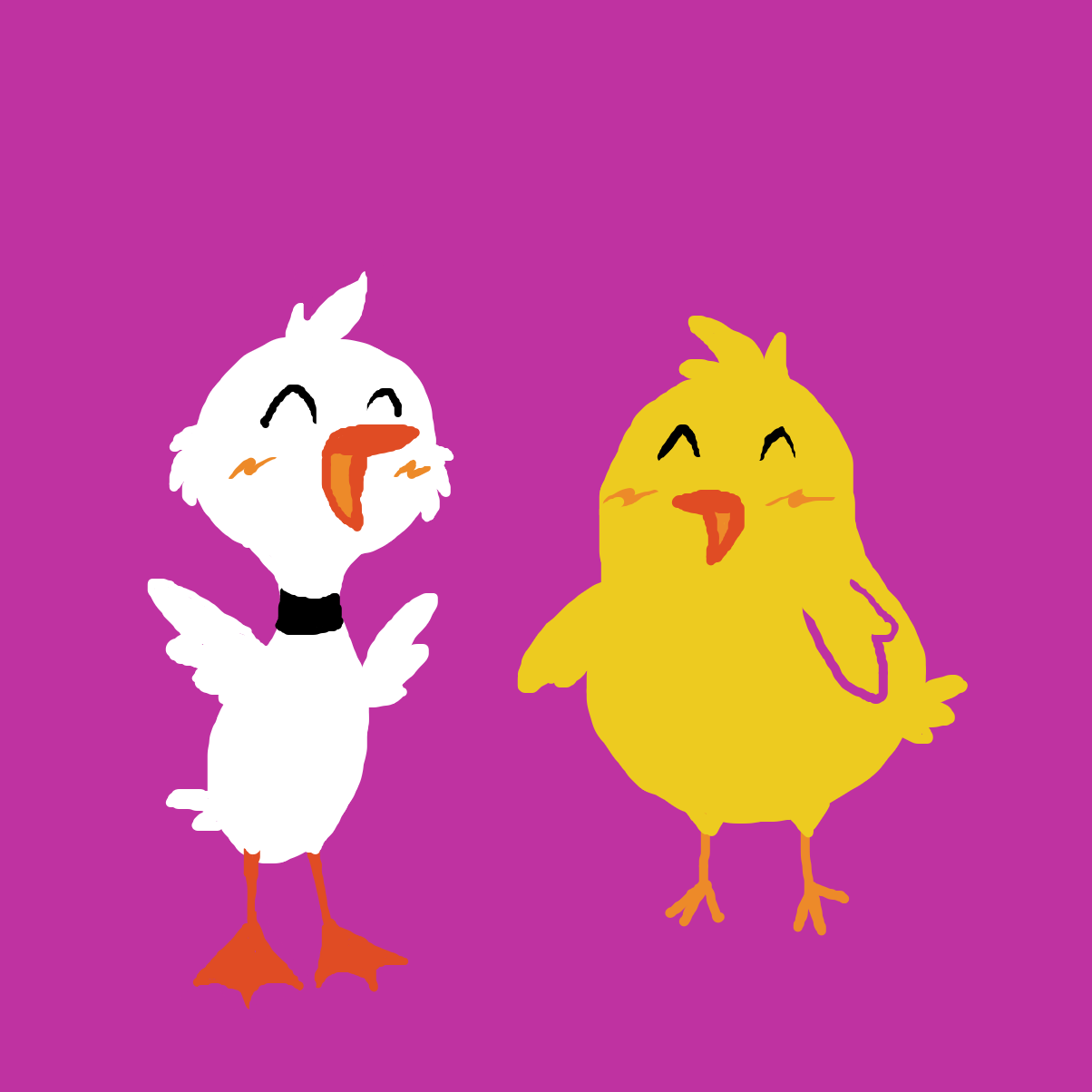 Drawing in El pio pio by Electra