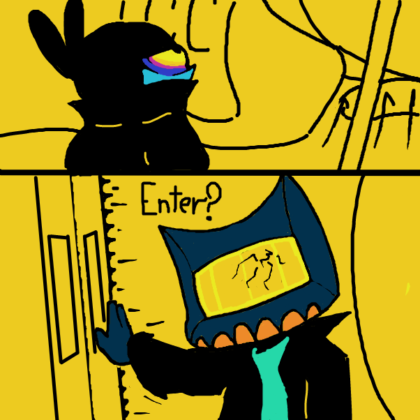  - Online Drawing Game Comic Strip Panel by Veum