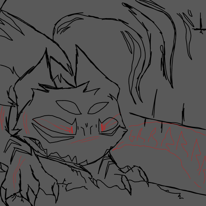 Drawing in idk by OneWithTheShadows