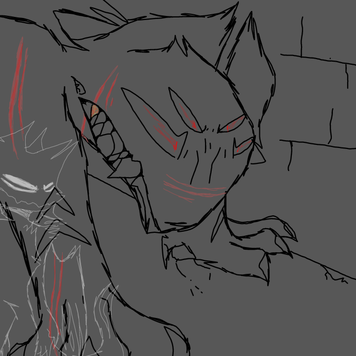 Drawing in idk by OneWithTheShadows