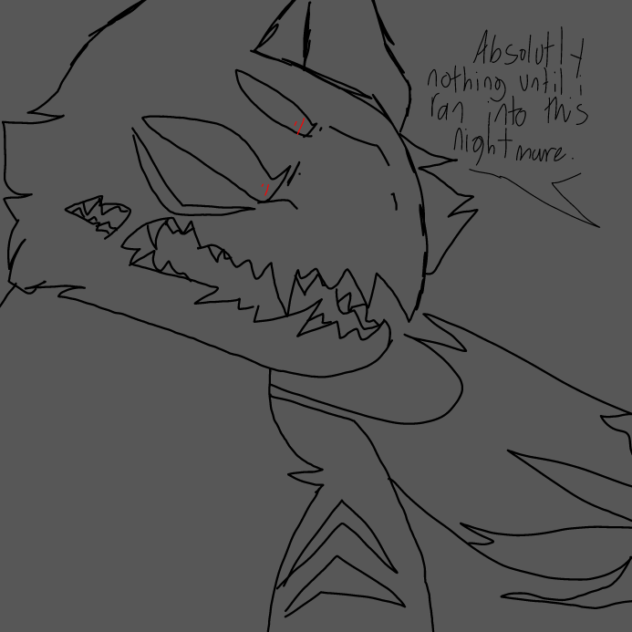 Drawing in ??? by OneWithTheShadows