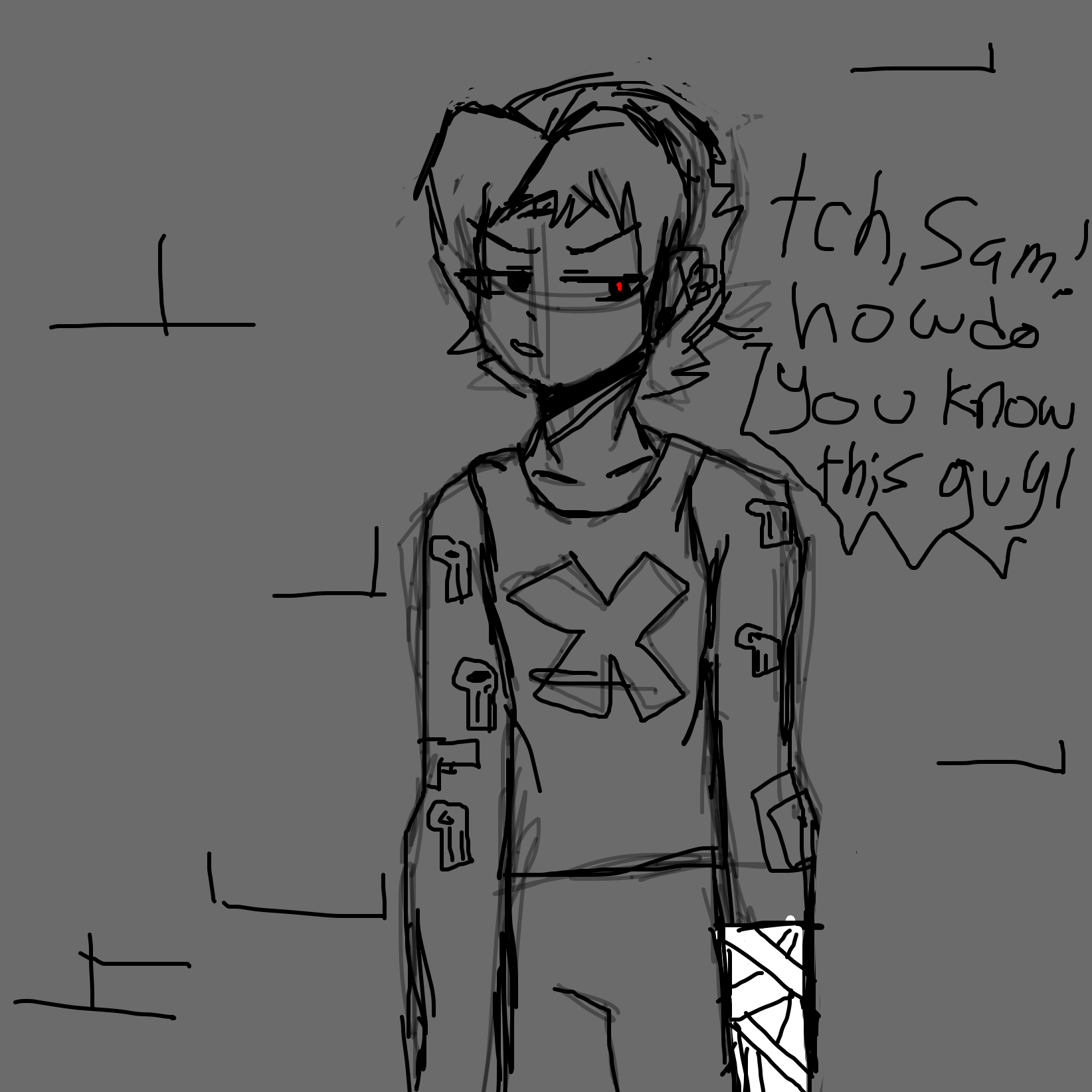  - Online Drawing Game Comic Strip Panel by Scythesowner2