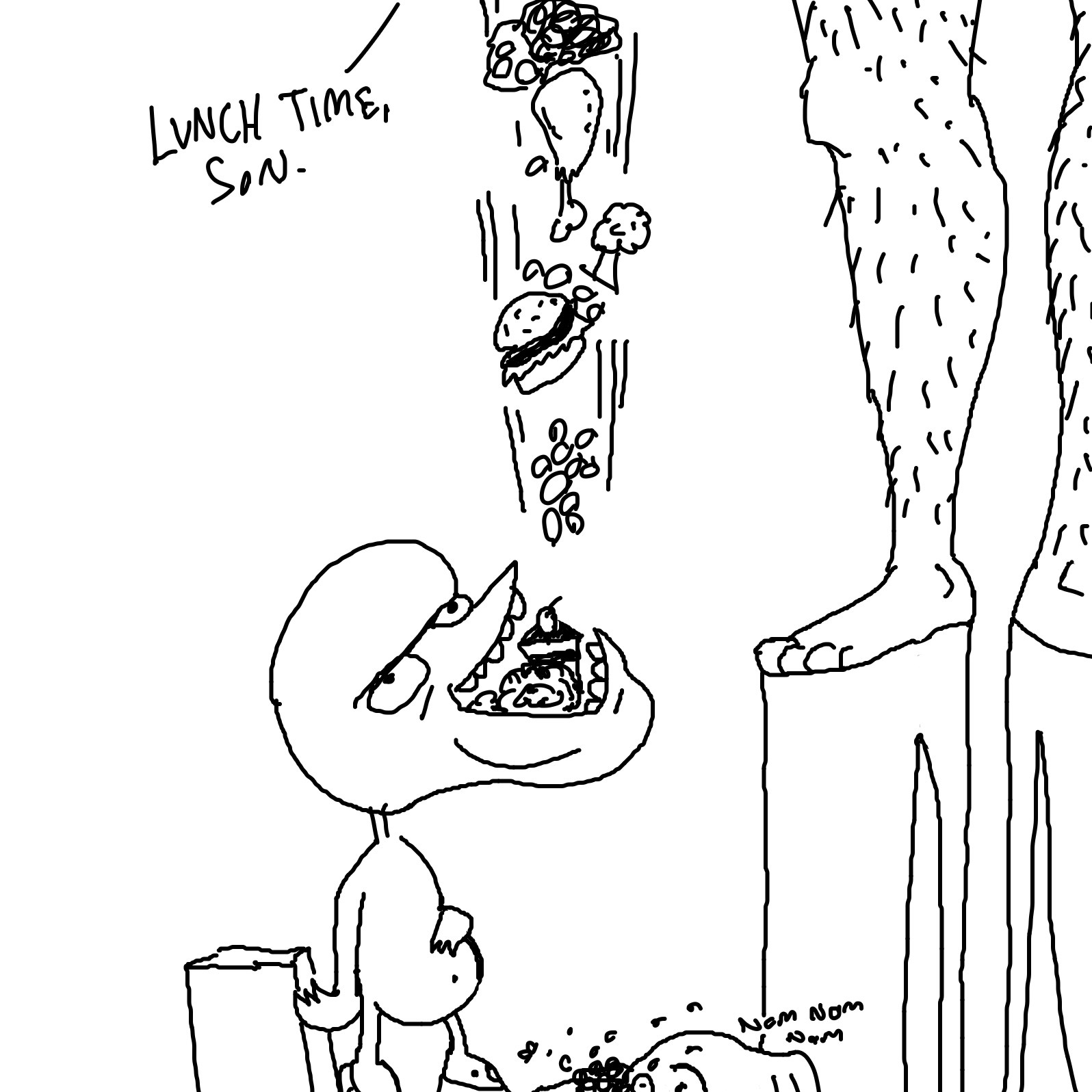  - Online Drawing Game Comic Strip Panel by Painovoima